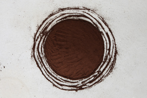 Kaffeesatzberg, Inkjetprint 80x53 cm