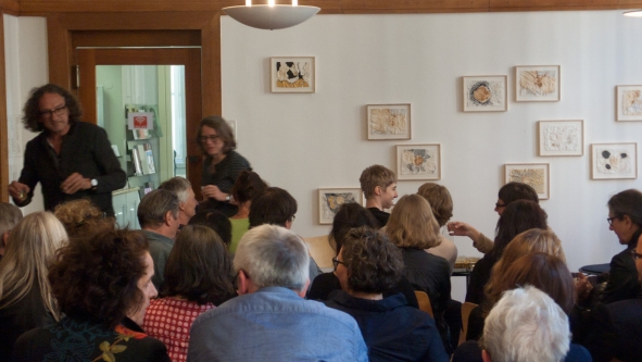 Vernissage; Likoerlesung