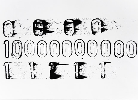 Monotypie, 21 x 29.5 cm