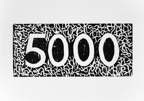 Holzschnitt, Ed. 10, 21 x 29.5 cm