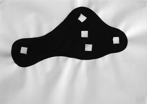 Würfelbild, Aquarell, 29 x 42 cm