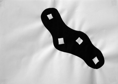 Würfelbild, Aquarell, 29 x 42 cm