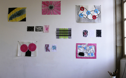 Raumansicht, Atelier