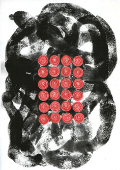 Kugelschreiber auf Kopie, 21 x 29.5 cm